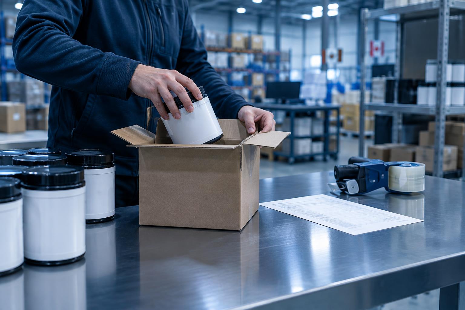 Packing an order